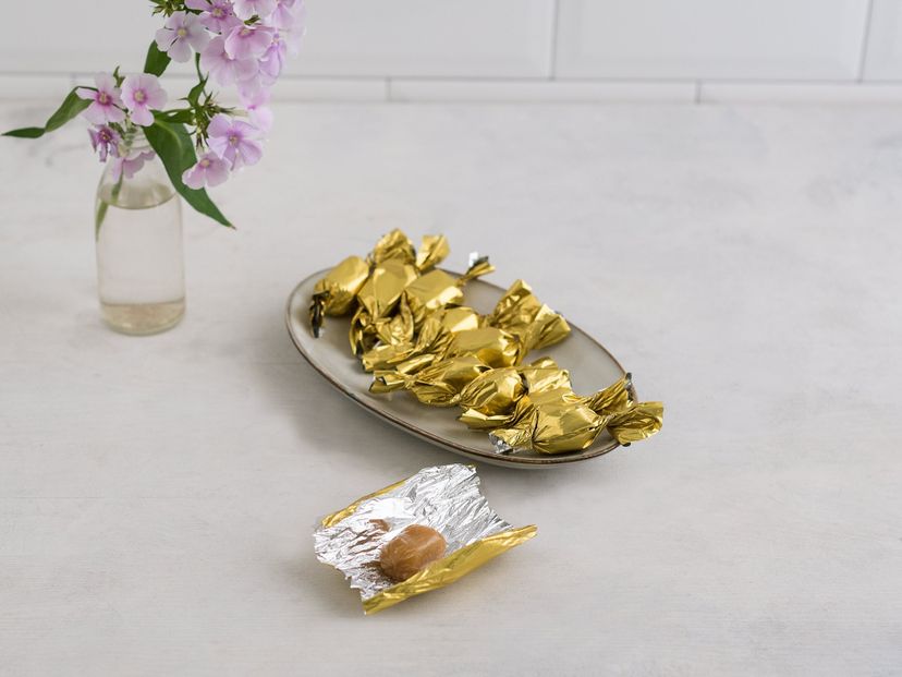 DIY caramel candies