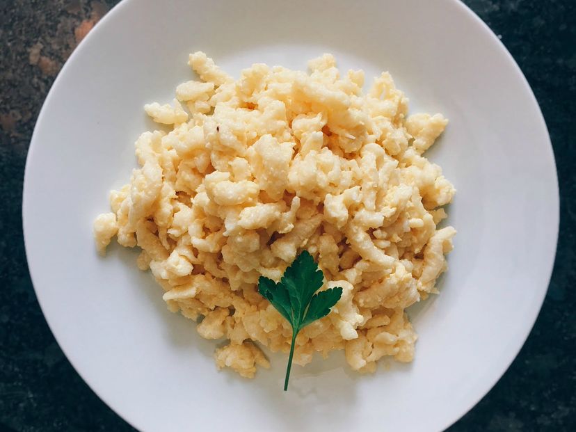 Austrian egg spätzle
