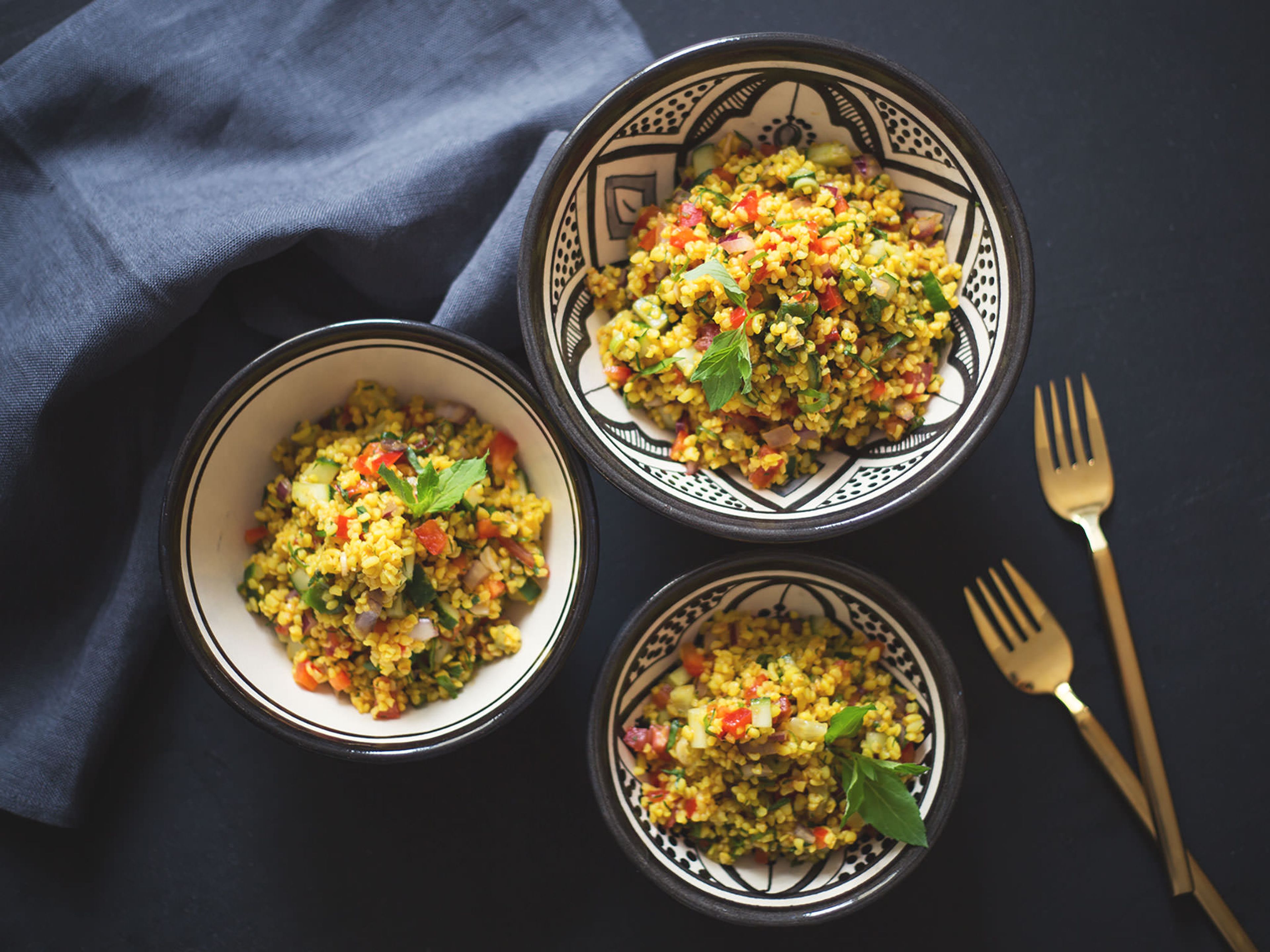 Kisir – Turkish bulgur salad