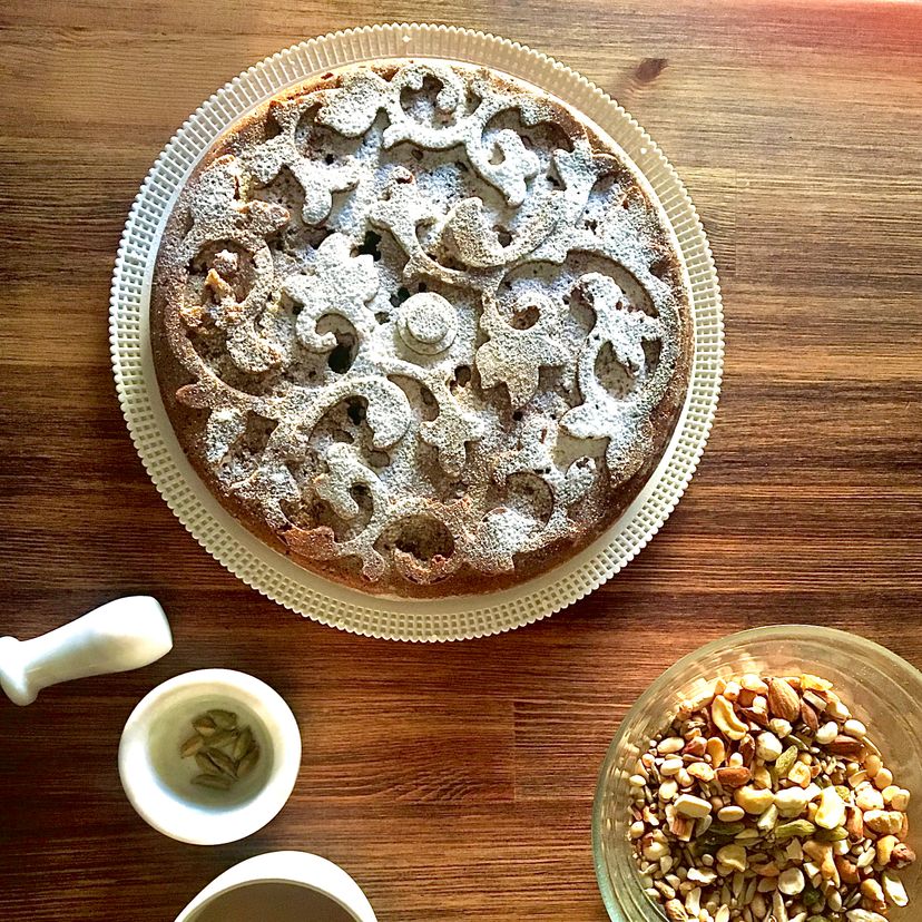 Vegan Cardamom Cake