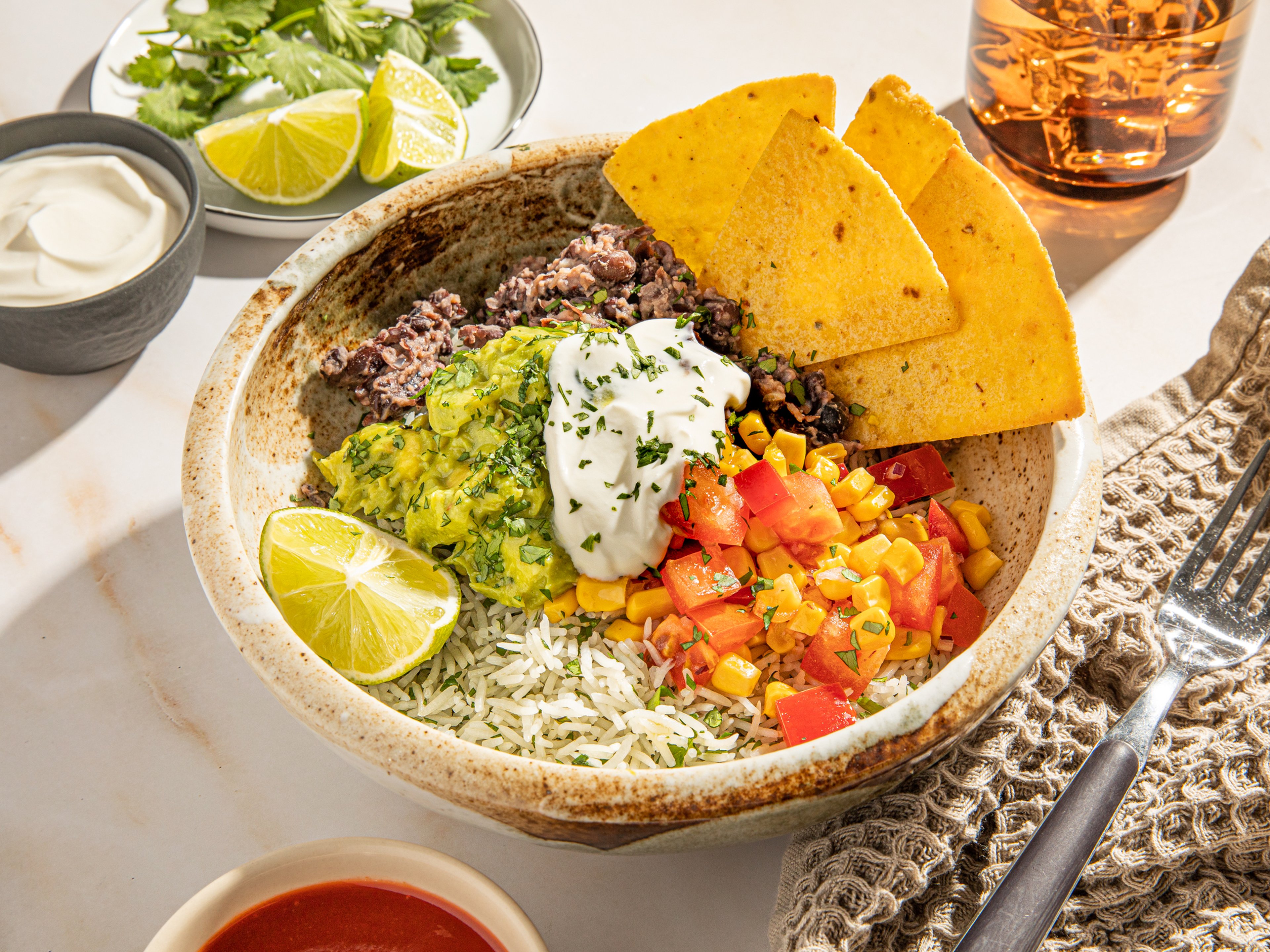 Veggie burrito bowl