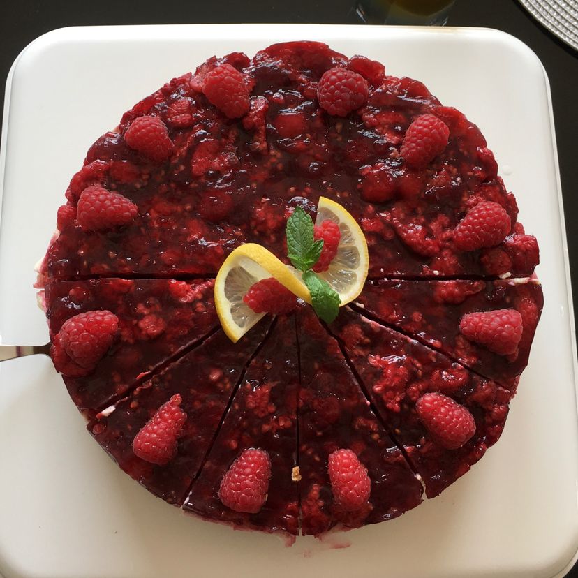 Himbeer Zitronenmascarpone Torte