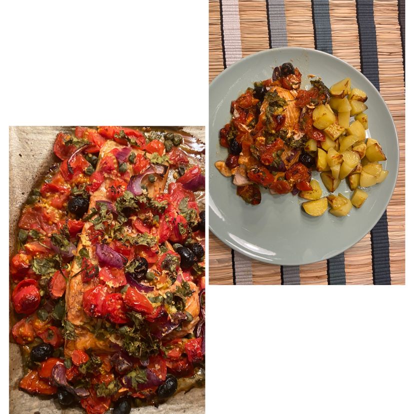 3-Step Mediterranean Salmon Fillet