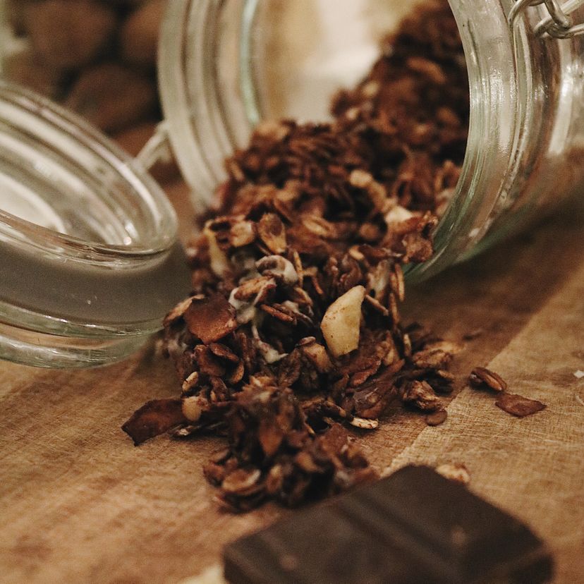 Schokoladiges Knuspermüsli