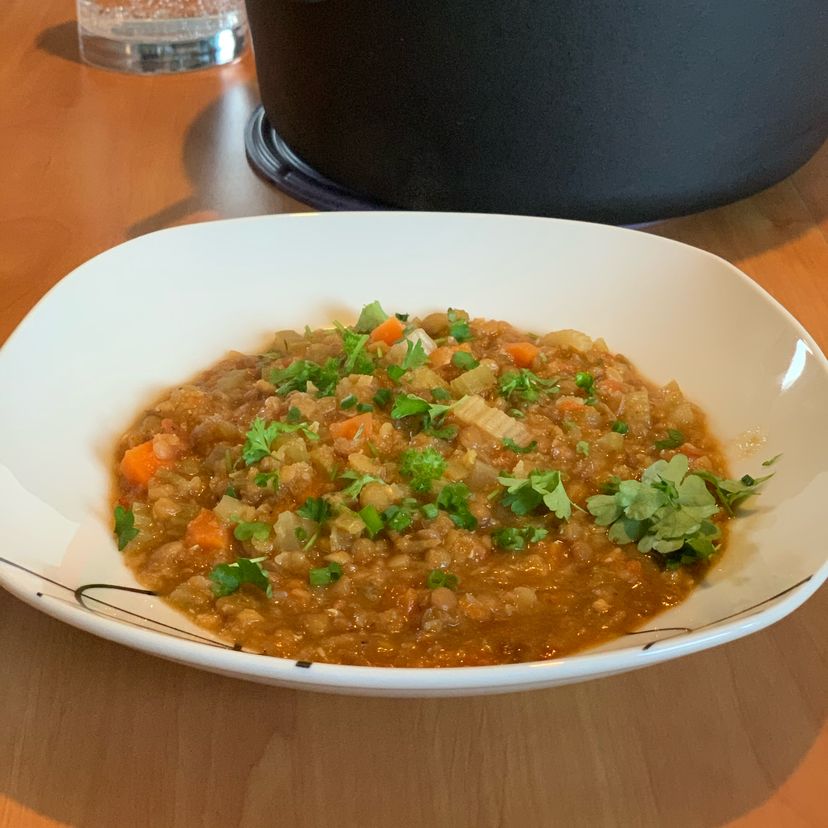 Lentil soup