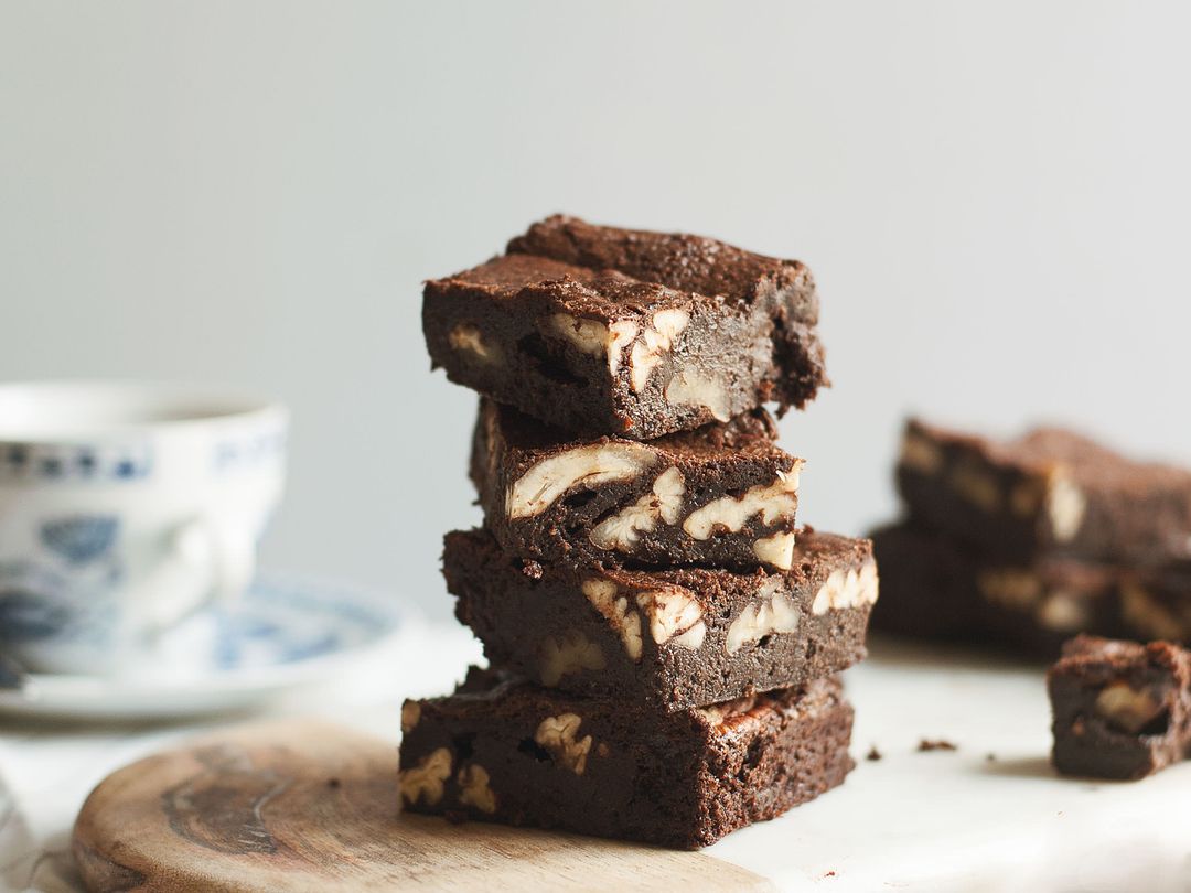 Fudgy Brownies mit Pecannüssen