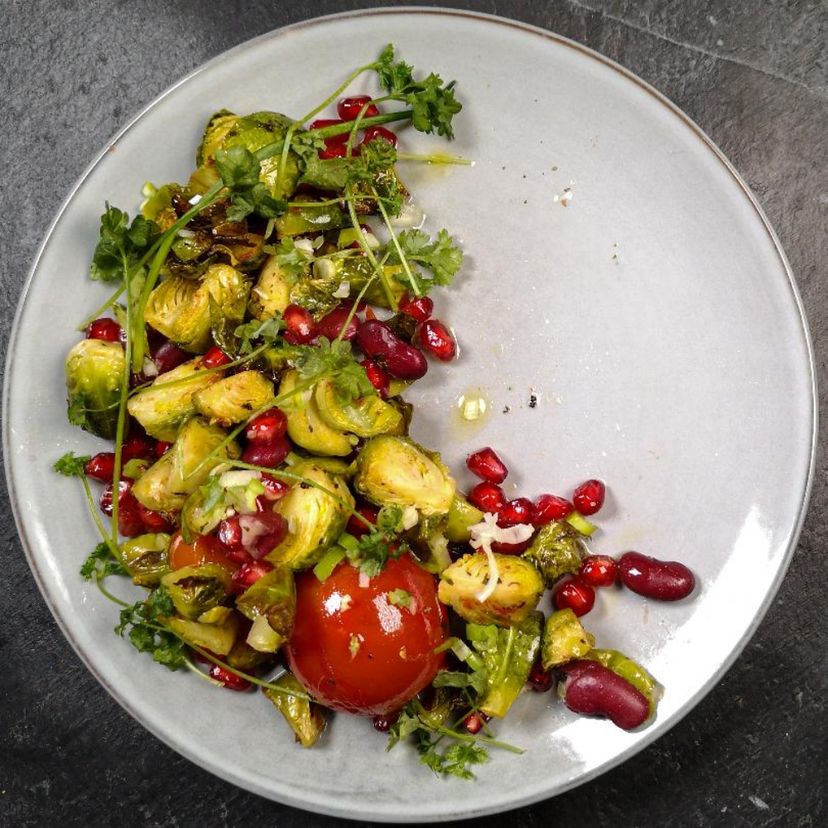 Rosenkohlsalat