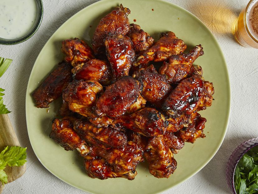 Oven baked chicken wings