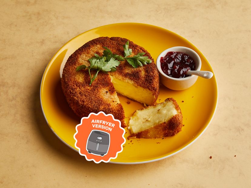 Air fryer crispy 5-ingredient Camembert