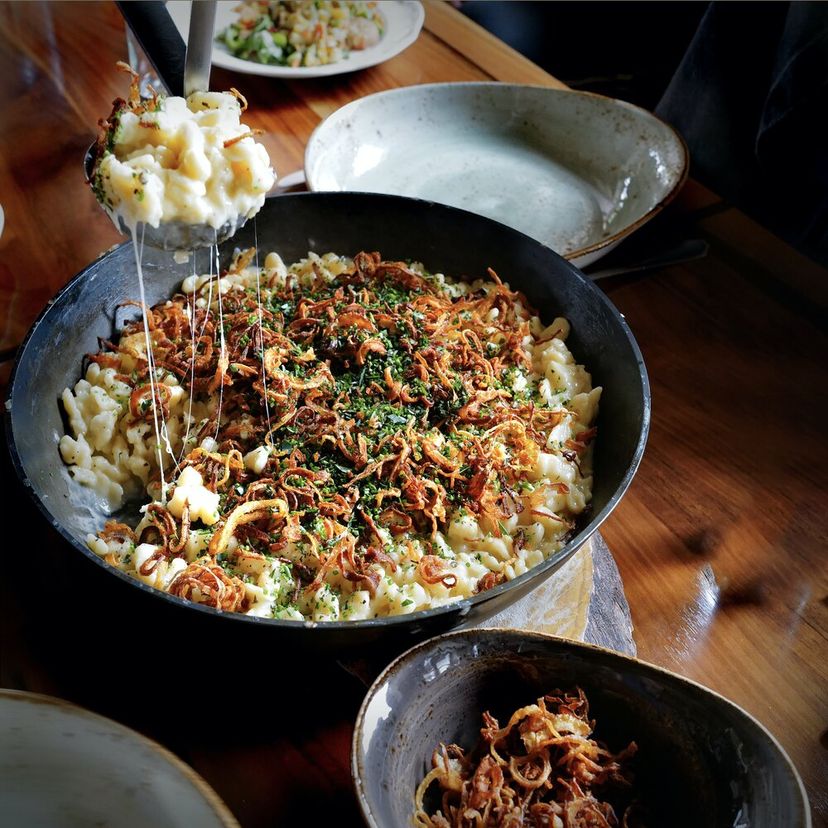 Tiroler-Käsespätzle