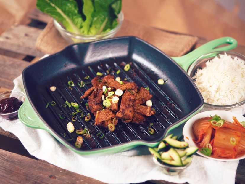 Korean barbecue with Sam Jang dip