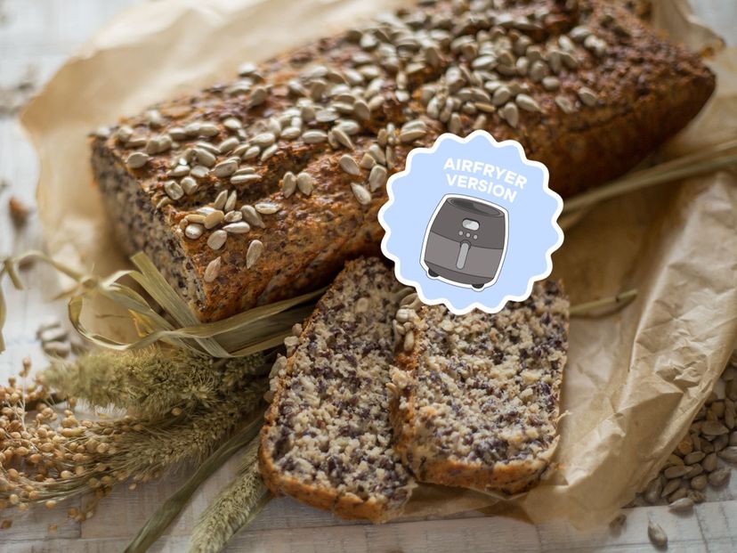 Air fryer fitness bread