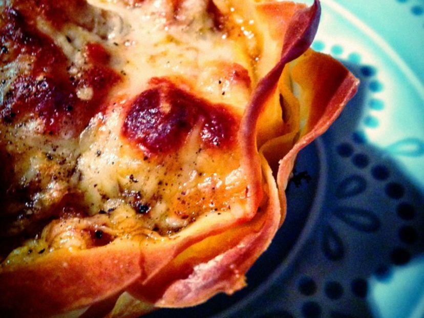 Lasagne muffins